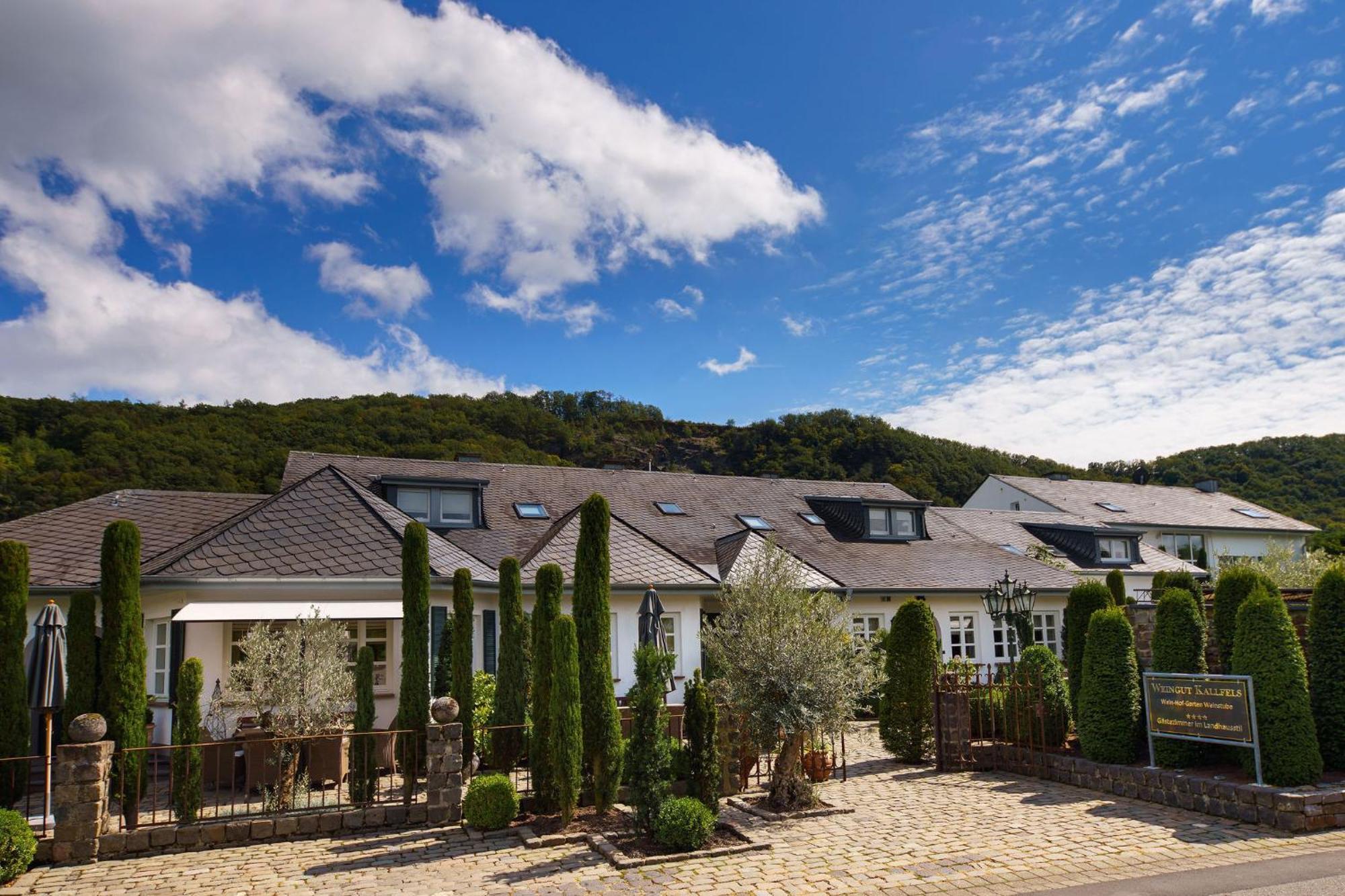 Wein Und Landhaus Kallfels Kröv Exterior foto